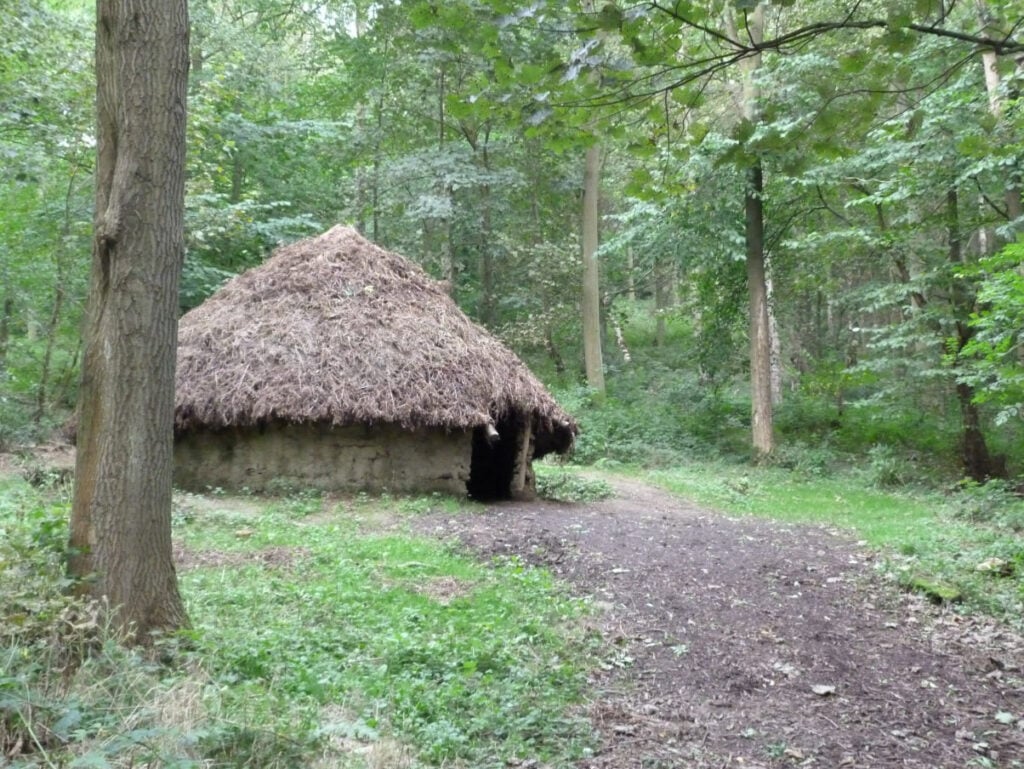 Image name shelter in raincliffe woods scarborough yorkshire the 2 image from the post Walk: Scarborough Sea Cut in Yorkshire.com.