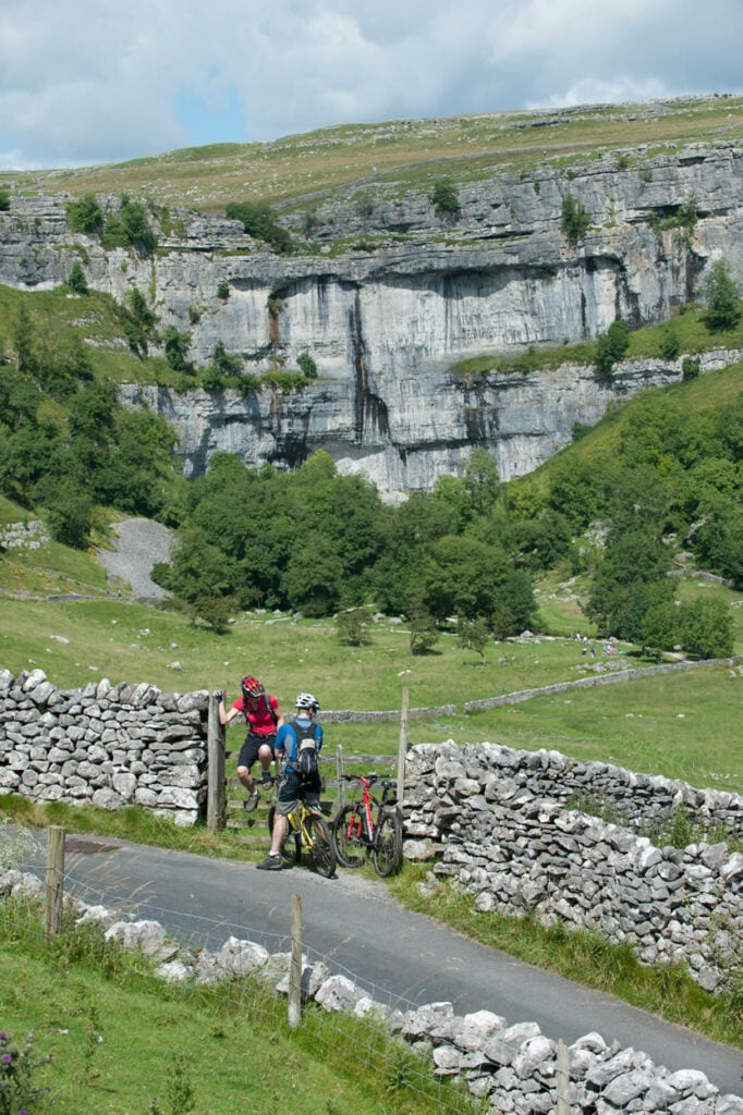 Walk: Malham Cove Post image 1 Image name 15ydnp malham mountainbiking 144 the 1 image from the post Walk: Malham Cove in Yorkshire.com.