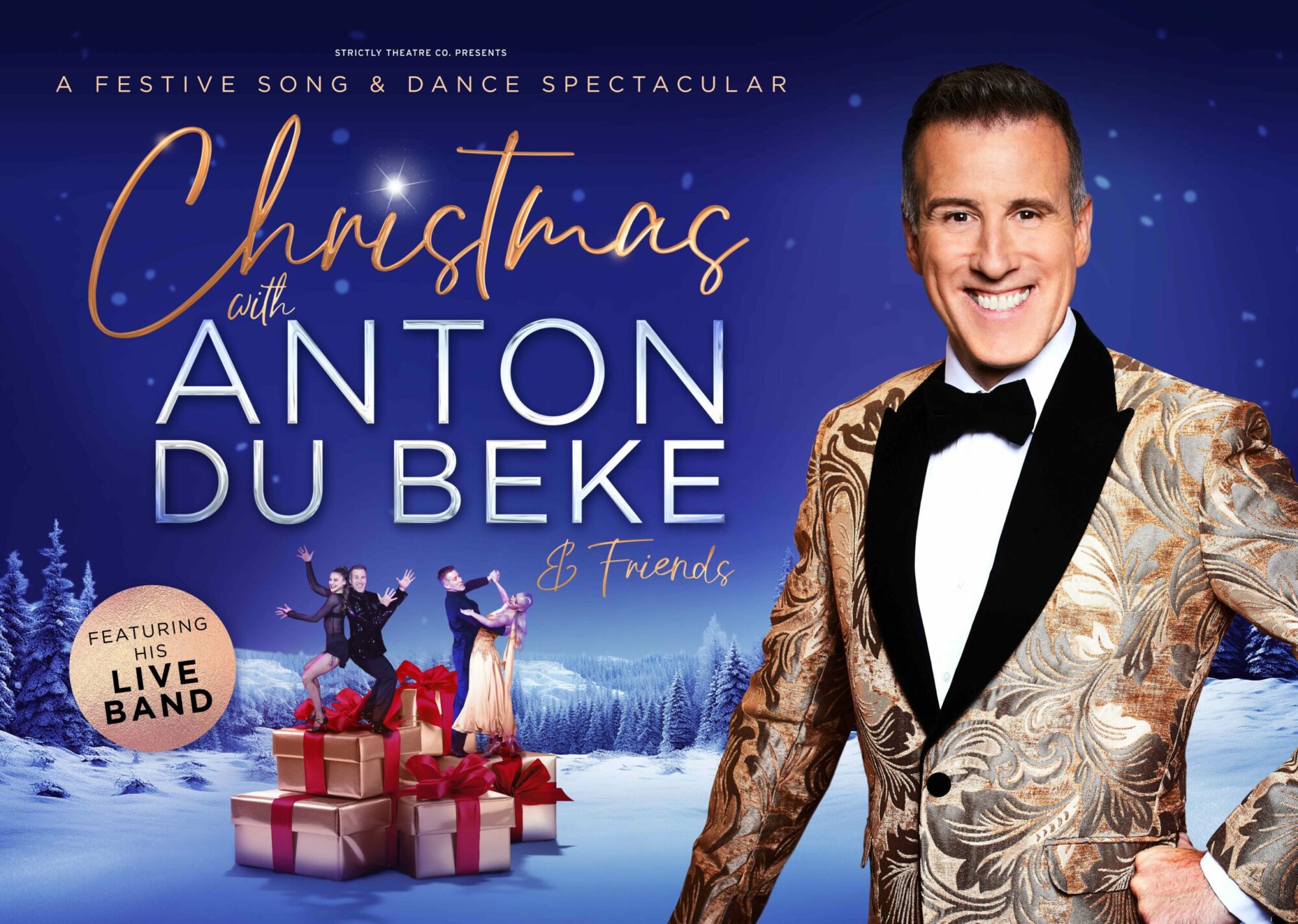 Image name Christmas with Anton Du Beke at York Barbican York scaled the 1 image from the post Christmas with Anton Du Beke at York Barbican, York in Yorkshire.com.