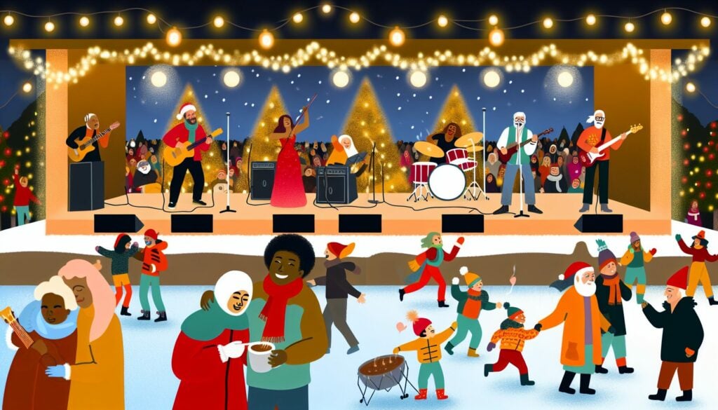Live music and family fun at Skipton Christmas Market