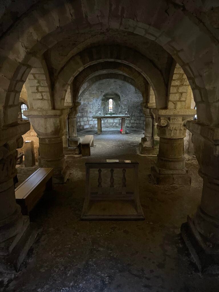 Image name crypt st marys church lastingham yorkshire the 2 image from the post A look at the history of St Mary’s Church, Lastingham, with Dr Emma Wells in Yorkshire.com.