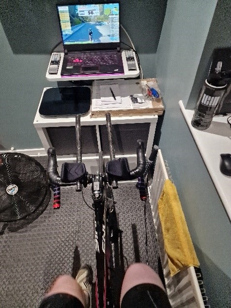 Image name zwift training emma oakes yorkshire triathlon the 2 image from the post Long Course Weekend Training Diary: Tips for training with a cold in Yorkshire.com.