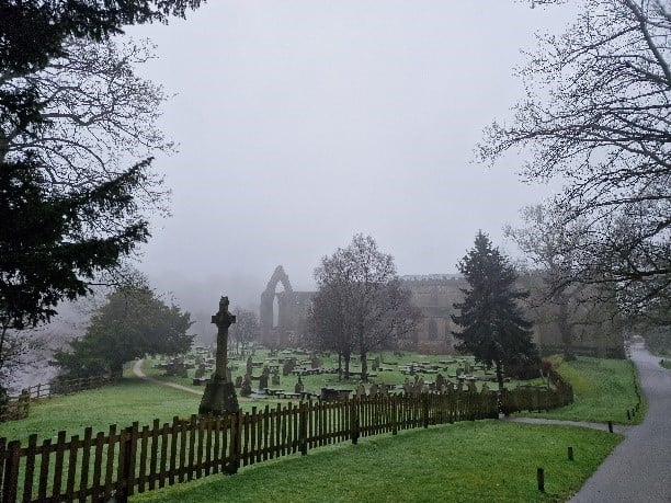 Image name bolton abbey north yorkshire fog the 26 image from the post Long Course Weekend Training Diary: Nutrition and Hill Reps in Yorkshire.com.