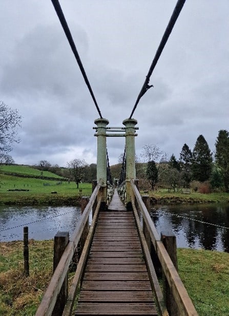 Image name emma oakes training diary footbridge grassington yorkshire the 2 image from the post Long Course Weekend training: Grassington, Buckden and Arncliffe in Yorkshire.com.