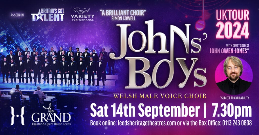 Image name Johns Boys Leeds Grand Theatre 1920x1005 1 1 the 4 image from the post An Evening With Johns' Boys Welsh Choir - As Seen on Britain's Got Talent in Yorkshire.com.
