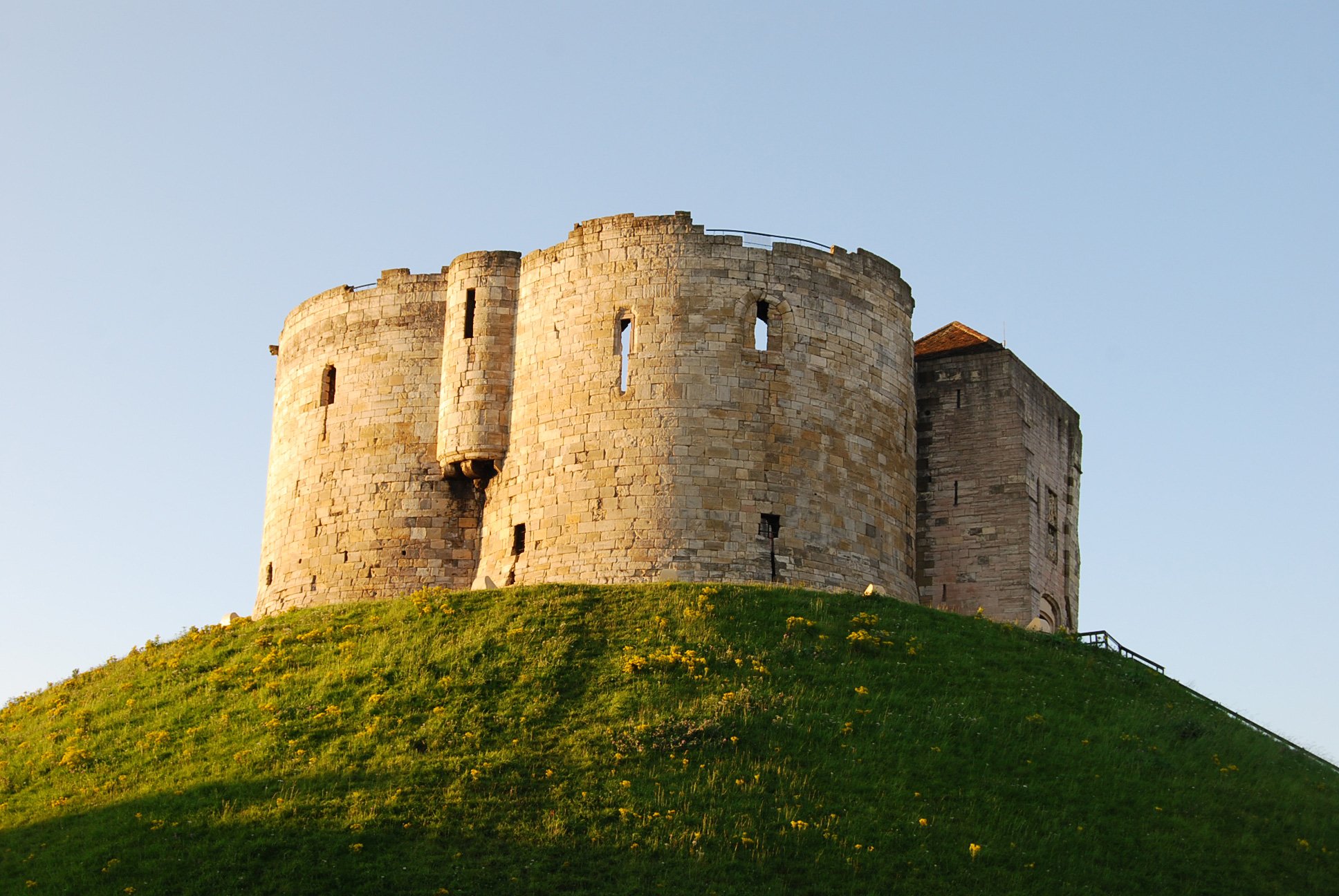 a view of York Castle