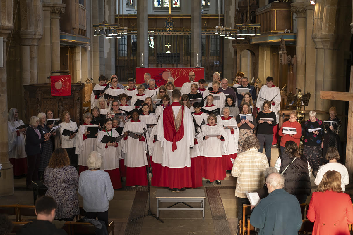 a choir in Bradford