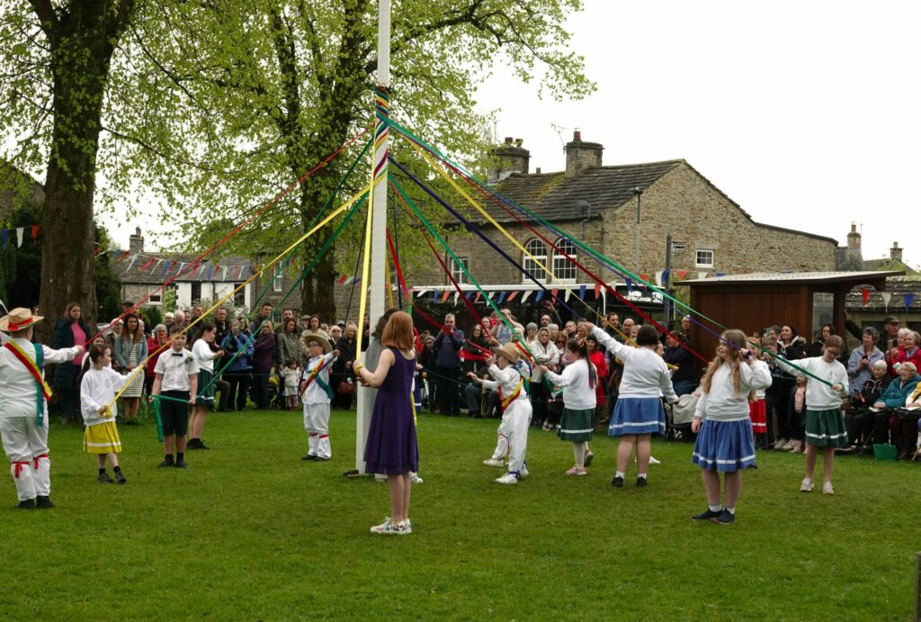 Image name long preston mayday celebrations maypol north yorkshire the 6 image from the post Long Preston May Day in Yorkshire.com.
