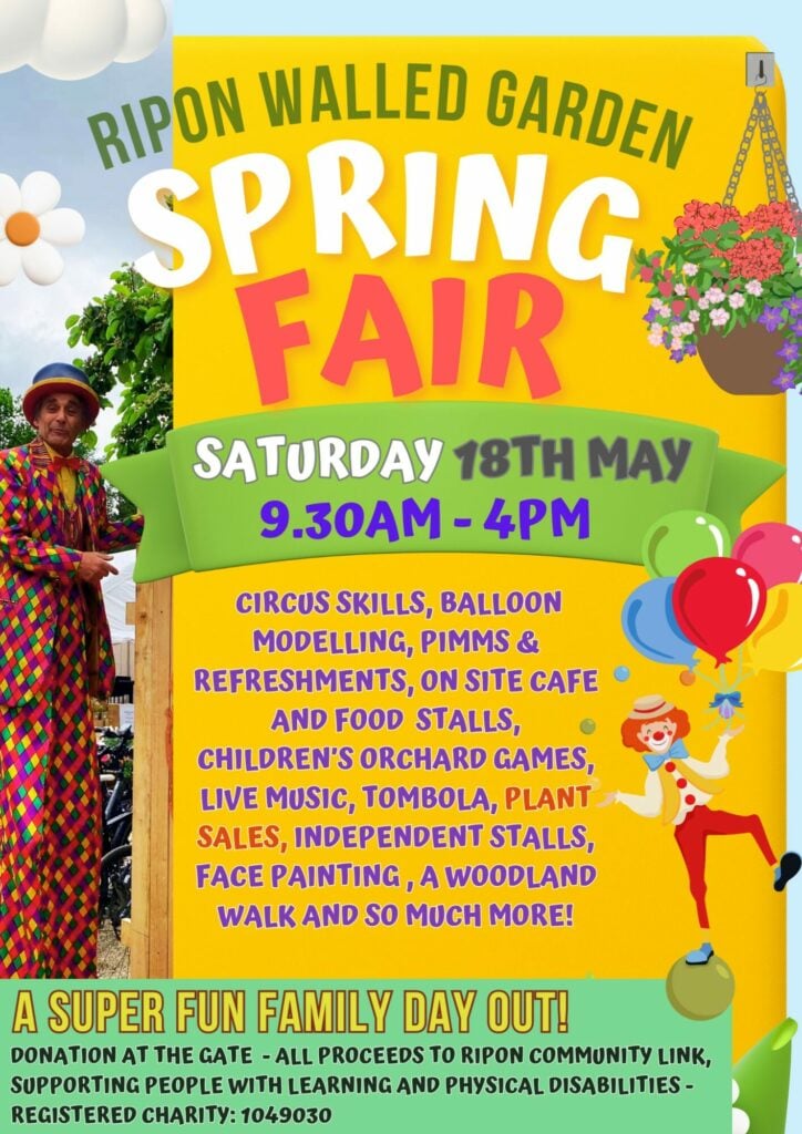 Image name spring fair poster final the 3 image from the post Spring Plant Fair in Yorkshire.com.