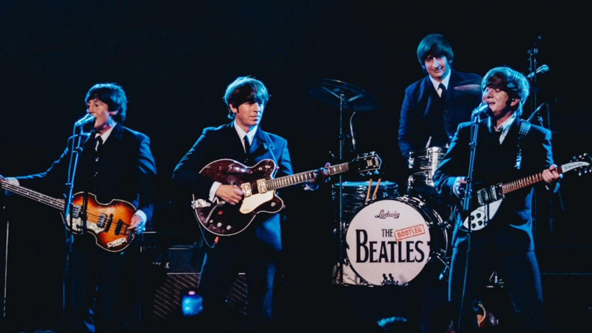 Image name The Bootleg Beatles at Sheffield City Hall Oval Hall Sheffield the 2 image from the post The Bootleg Beatles at Victoria Theatre, Halifax in Yorkshire.com.