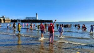 Image name scarborough lions new year dip the 3 image from the post Saltburn in Yorkshire.com.