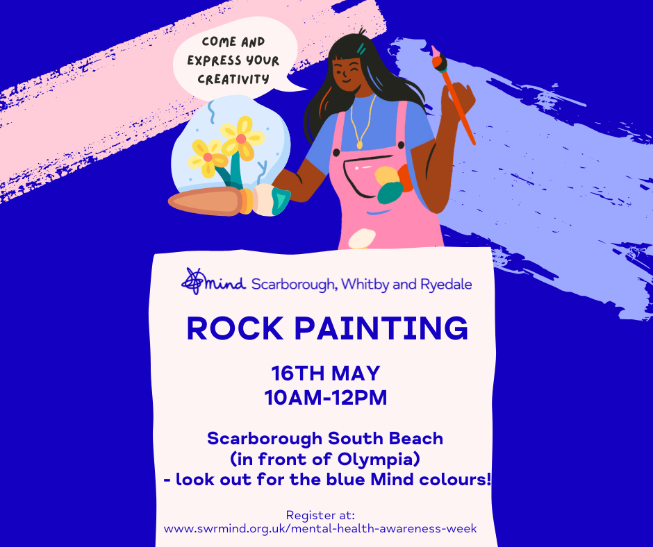 Image name Rock Painting Facebook Post the 3 image from the post Mental Health Awareness Week: Rock Painting in Yorkshire.com.