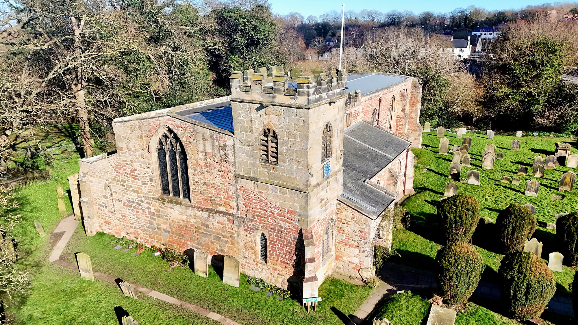 Image name croft on tees st peters church the 6 image from the post Croft on Tees Open Gardens in Yorkshire.com.