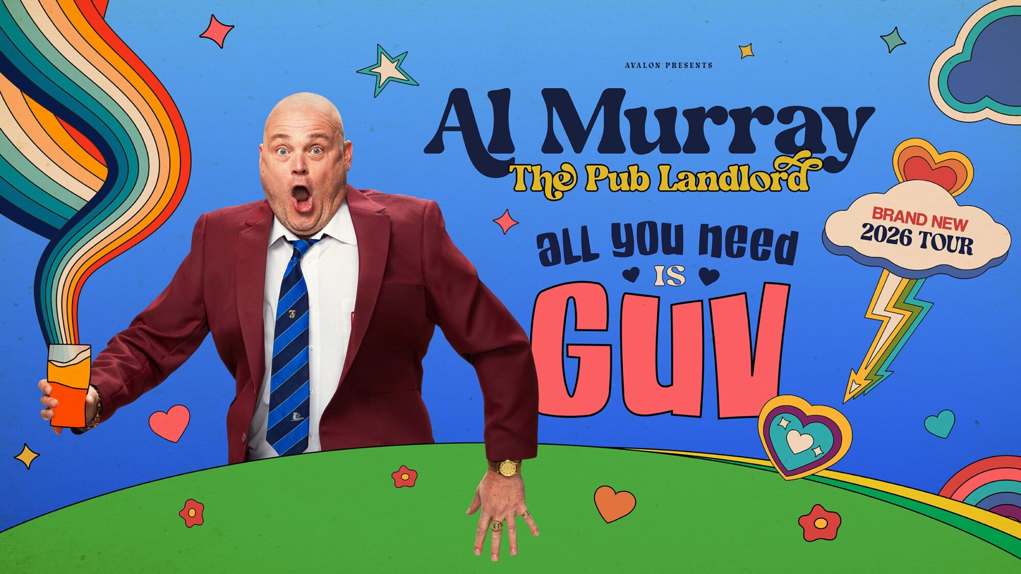 Image name Al Murray All You Need Is Guv at Sheffield City Hall Oval Hall Sheffield the 1 image from the post Al Murray - All You Need Is Guv at Victoria Theatre, Halifax in Yorkshire.com.